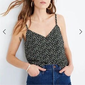 Madewell Button-Down Cami Top in Playground Posies Size 4